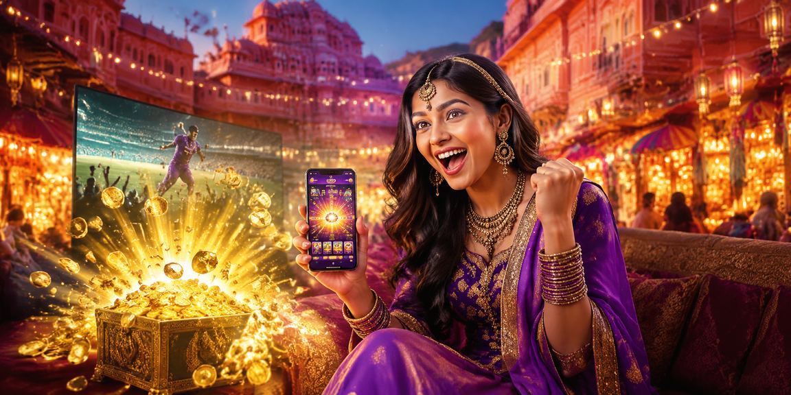 Nighttime view of casino app usage in Jaipur